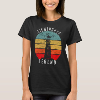 Lothouse Retro Vintage Legend Seaside Life Beach T Shirt