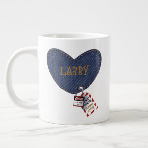 LOTO Jean Heart Patch Jumbo Mugg