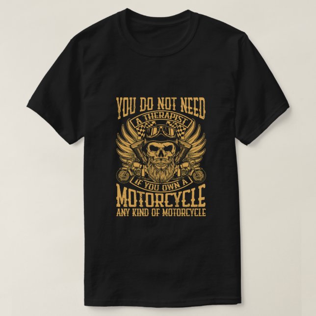 Lotor Bike T-Shirt - Futuristiska Biker Graphic Te (Design framsida)