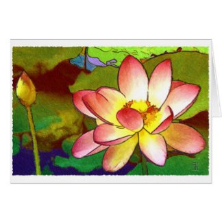 Lotos Hälsningskort