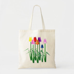 Lots O'Tulips Tote Bag Tygkasse