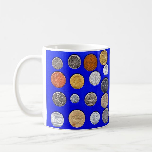 lotsa Foreign mynt Kaffemugg (Vänster)