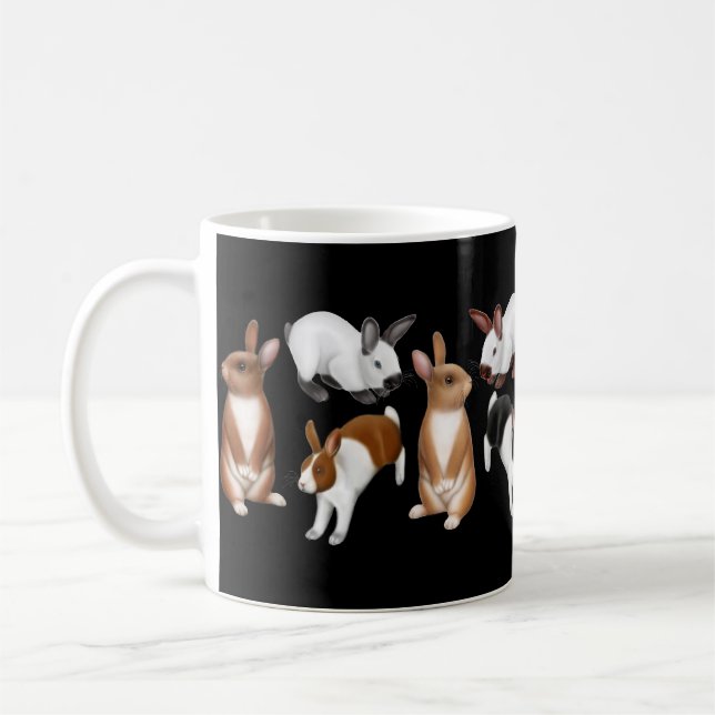 Lotsa kaninmugg kaffemugg (Vänster)