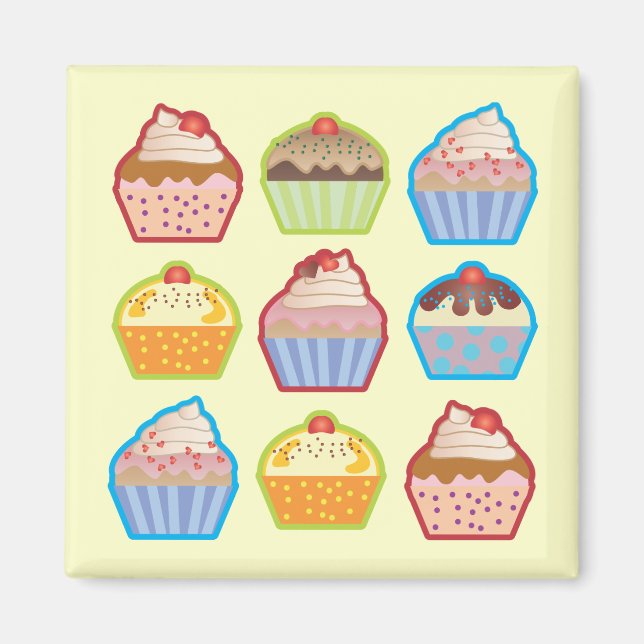 Lotsa Muffinss Magnet (Framsidan)