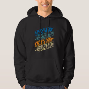 Lotsagarfond - Distraherad av flygplan Hoodie