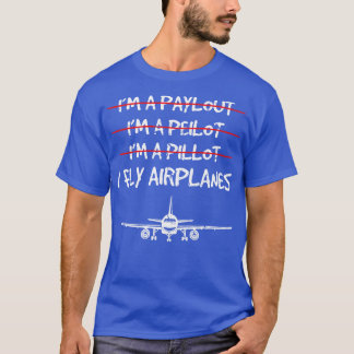 Lotsar för kommersiella flygplan t shirt
