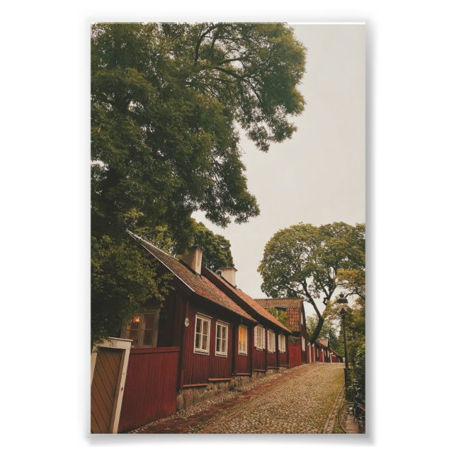 Lotsgatan - Sodermalm - Stockholm Fototryck (Framsidan)