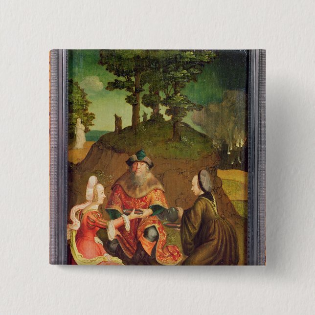 Lott döttrar gör deras far att dricka vin knapp (Framsida)