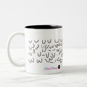 Lotta Foobs Two-Tone Coffee Mugg