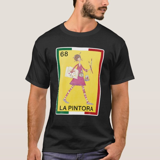 Lotterigåvor till kvinnor, mexikanska lotteriet Bi T Shirt (Framsida)