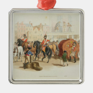 Lotterit rullar, inristat av konstnären, 1805 (a julgransprydnad metall