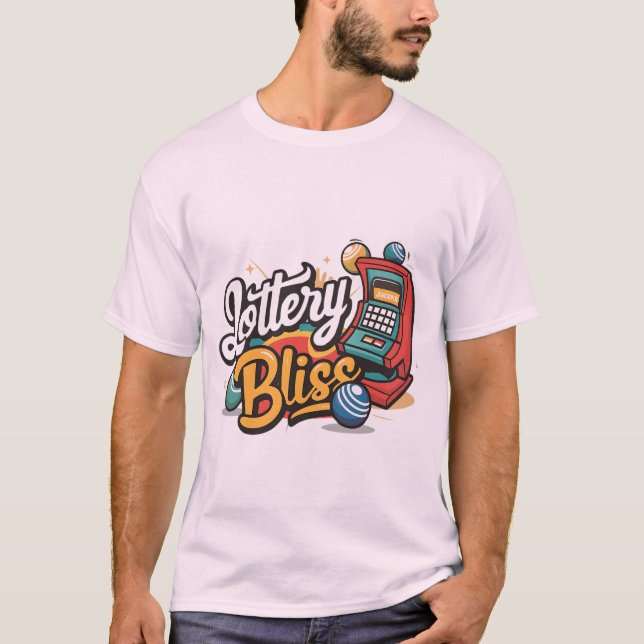 Lottery Bliss Jackpot Maskin T-Shirt (Framsida)