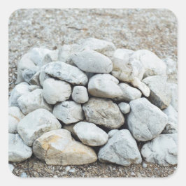 Lottery Fyrkantigt Klistermärke