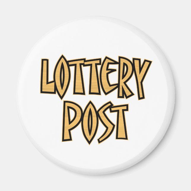 Lottery Post Magnet (Framsidan)