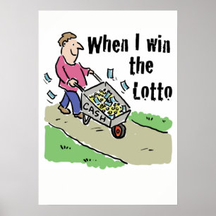 Lottery Winner har Barrow-load av Pengarar! Poster