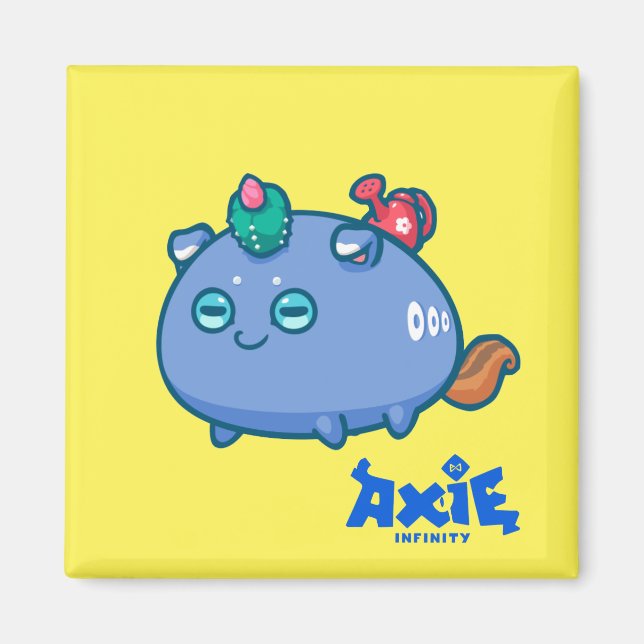 Lottie AxieInfinity-blockkedjespel Magnet (Framsidan)