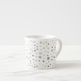 Lottie Konfetti Watercolor Prickar Espresso Mugg Espressomugg