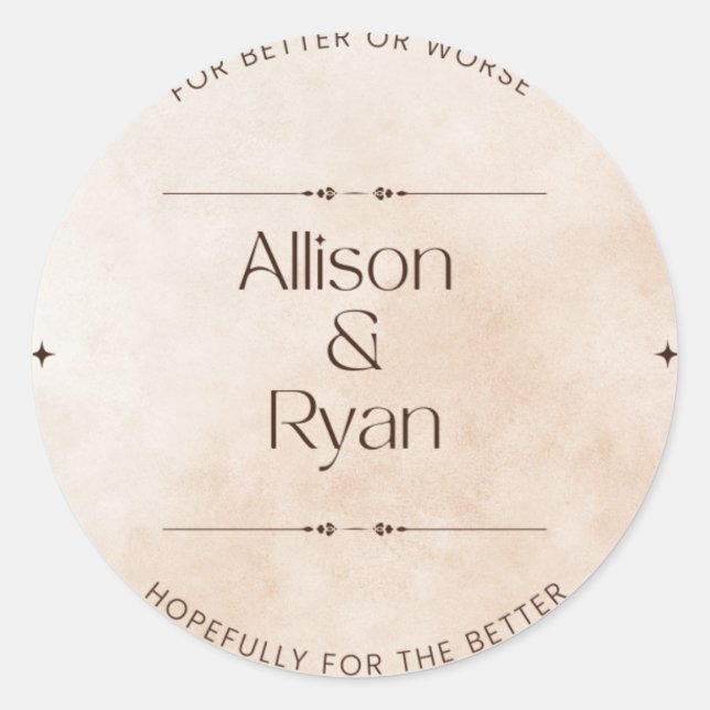 Lotto Biljett-etiketter Runt Klistermärke (Framsida)