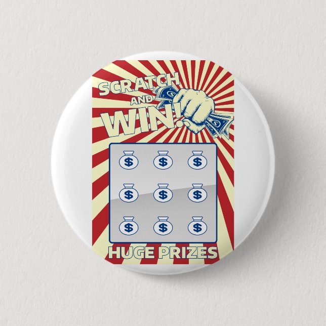 Lottoskrapakort Knapp (Framsida)