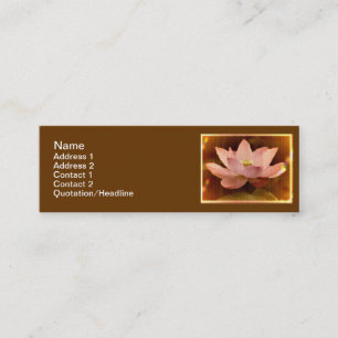 Lotus1 smala 3"" visitkort x1
