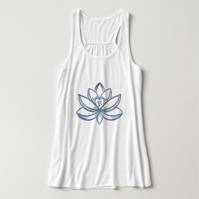 Lotus 1 linne med racerback  (Design framsida)