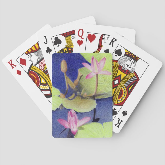 Lotus 600 spelkort (Baksidan)