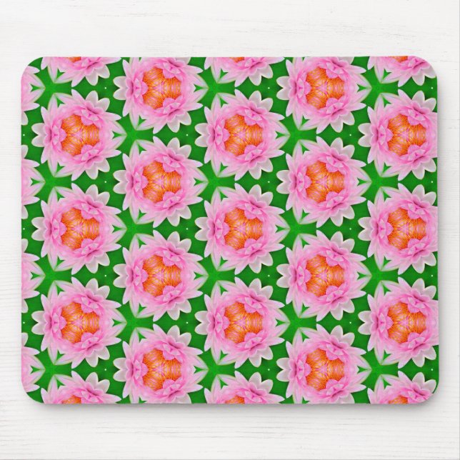 Lotus Abstrakt Mousepad Musmatta (Framsidan)