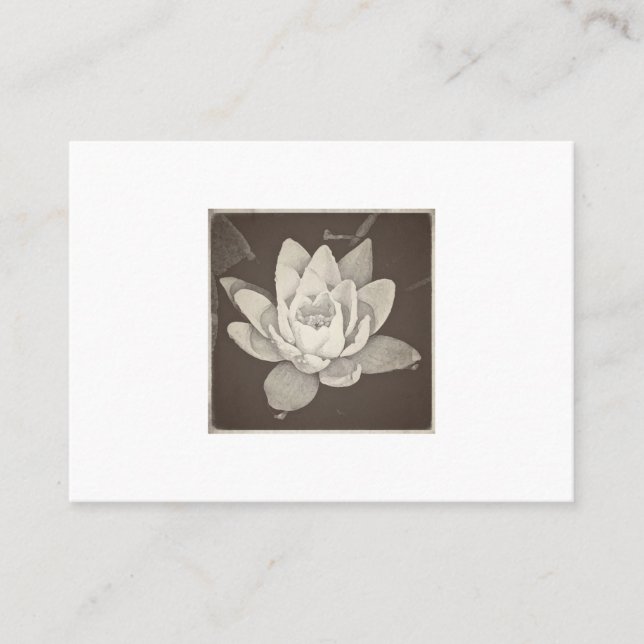 LOTUS-AFFÄRSKORT VISITKORT (Framsida)