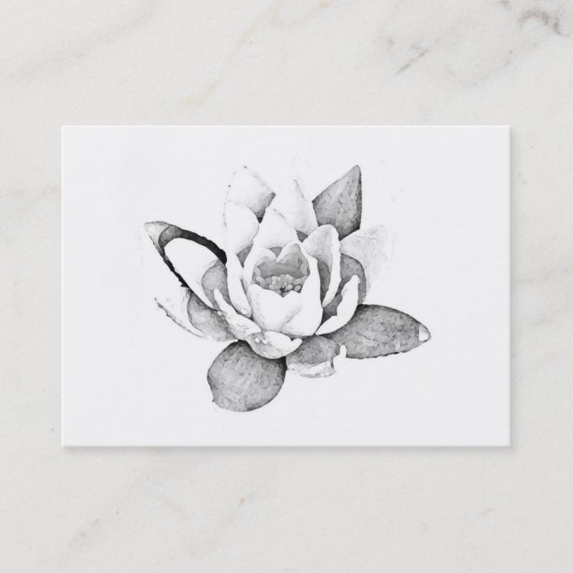 LOTUS-AFFÄRSKORT VISITKORT (Framsida)