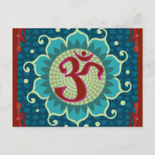 Lotus Aum - OM - vykort