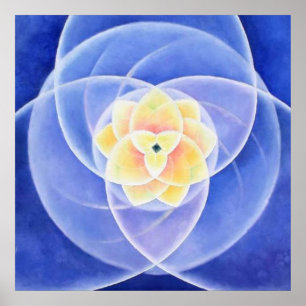 Lotus av Lynda Vugler Poster