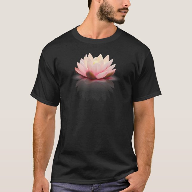 Lotus  Bästa Yoga 1 T Shirt (Framsida)