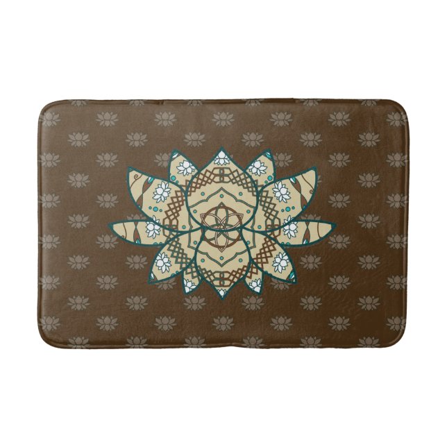 Lotus Bath Mat Badrumsmatta (Framsidan)