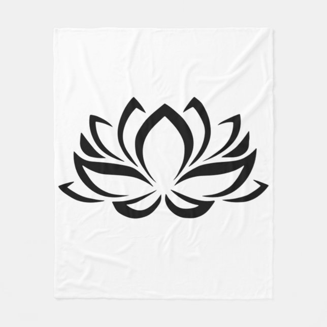 Lotus Blanket Fleecefilt (Framsidan)