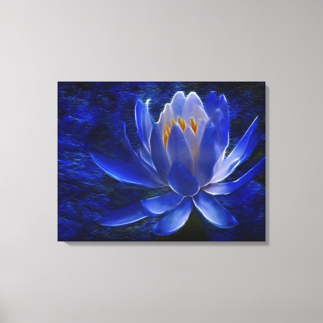 Lotus blomma och dess innebörd canvastryck (Framsida)