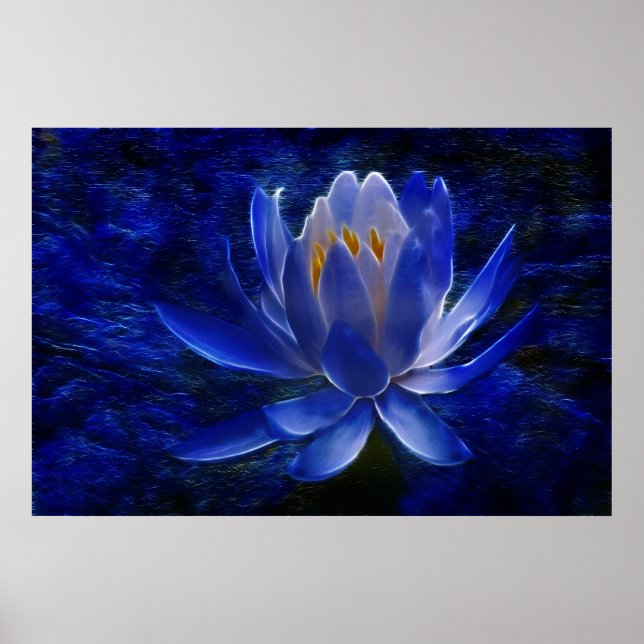 Lotus blomma och dess innebörd poster (Framsidan)