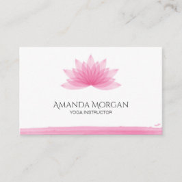 Lotus blomma visitkort