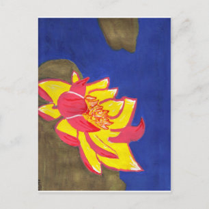 lotus blomma vykort