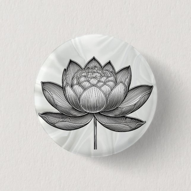Lotus-blomman från helig, vatten knapp (Framsida)