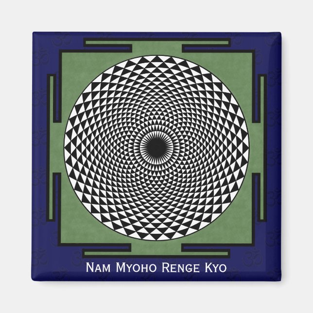 Lotus-blommans medaljhjul magnet (Framsidan)