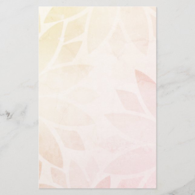 Lotus Blommar Brevpapper (Framsida)