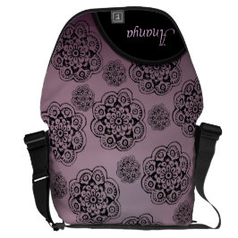 Lotus Blommar (Henna) Kurir Väska