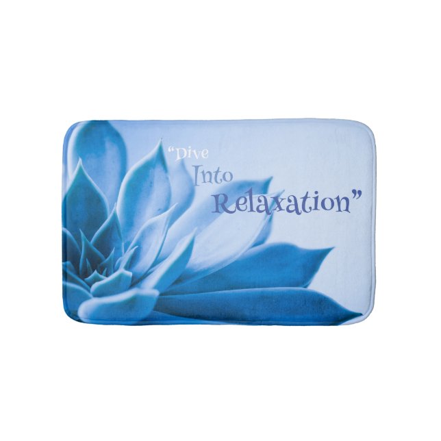 Lotus Blommar Memory Foam Bath Mat Badrumsmatta (Framsidan)