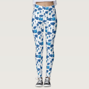 lotus blommor leggings