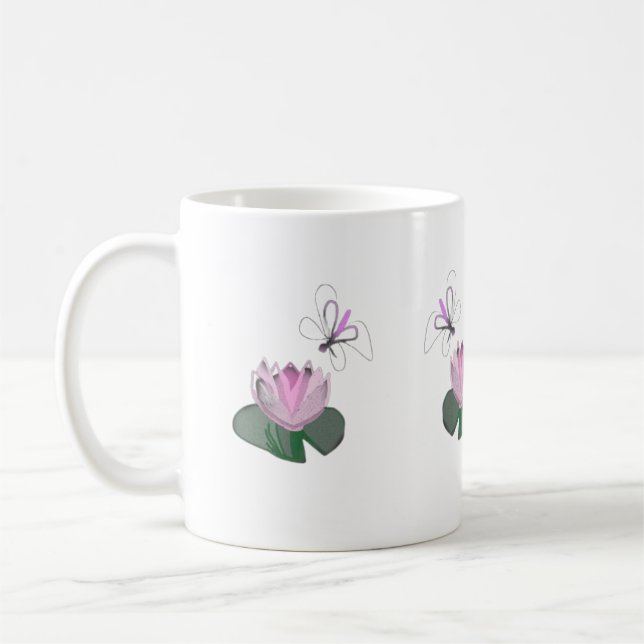 Lotus bloom kaffemugg (Vänster)