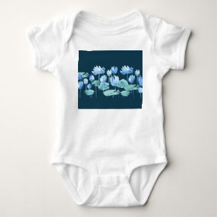 Lotus Blooms: Simple Watercolor Elegance T Shirt