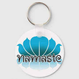 Lotus Blue Nyckelring