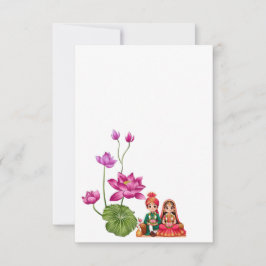 Lotus bröllop OSA kort