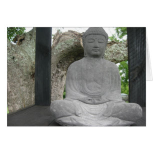 Lotus Buddha Hälsningskort