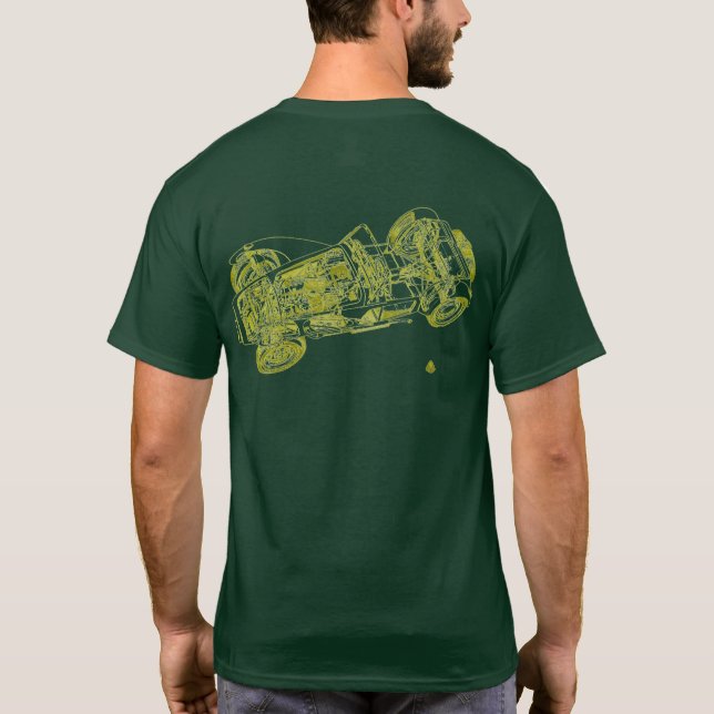 Lotus/Caterham 7 T Shirt (Baksida)